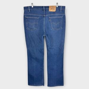 VTG Levi's 517 Bootcut Jeans 40x32 Blue 90s USA Orange Tab Western Denim (39x29)
